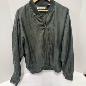 Men's Green Bomber Jacket